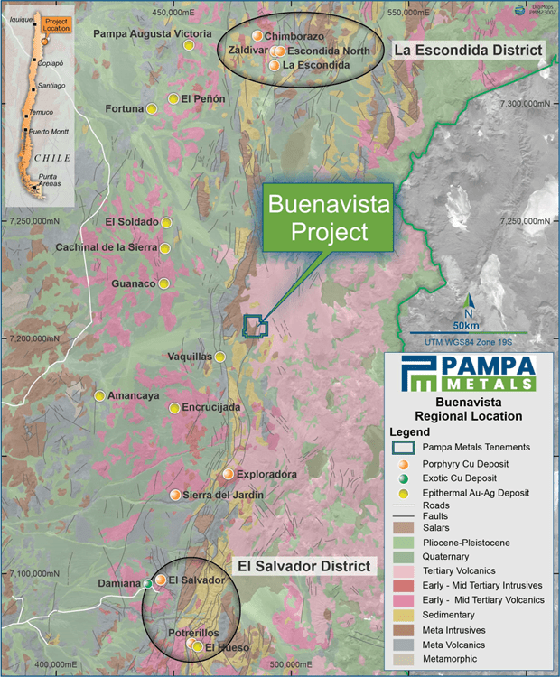 Pampa Metals Corp., Monday, June 5, 2023, Press release picture